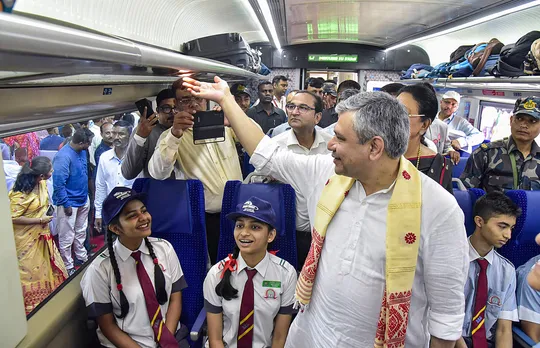 Modi govt increased railways budget for NE, helped expedite projects: Ashwini Vaishnaw
