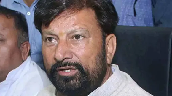 Former minister Lal Singh appears before ED in Jammu; supporters stage protest