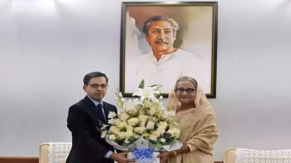 Indian envoy meets Bangladesh PM Hasina, conveys greetings on re-election