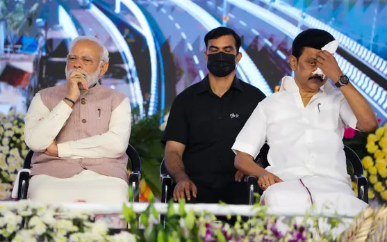 PM in Telangana, Tamil Nadu; KCR skips event, Stalin-Modi bonhomie on display