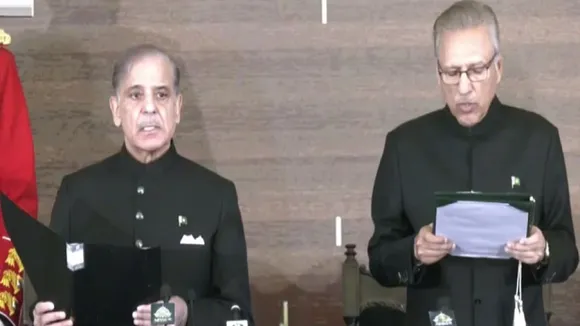 Shehbaz Sharif takes oath as Pakistan's Prime Minister for a second time