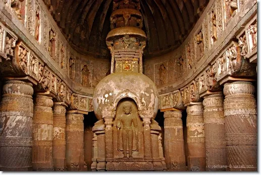 Ajanta caves to have QR codes to provide info of paintings to visitors