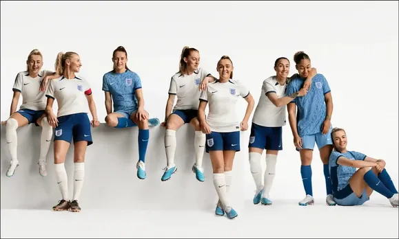 Here's why England women footballers' white shorts changed to blue