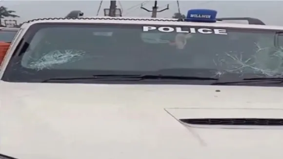 NIA vehicle attacked in Bengal, videos surface