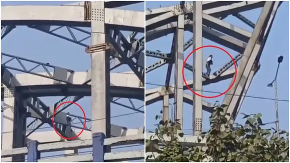 Kolkata man climbs down bridge after police lure him with job, biryani