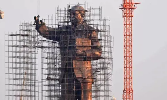 Jindal Stainless supplied 300 tn steel for 125-ft B R Ambedkar statue in Telangana