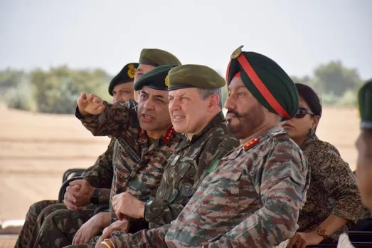 Brazilian army commander visits Pokhran, Jodhpur