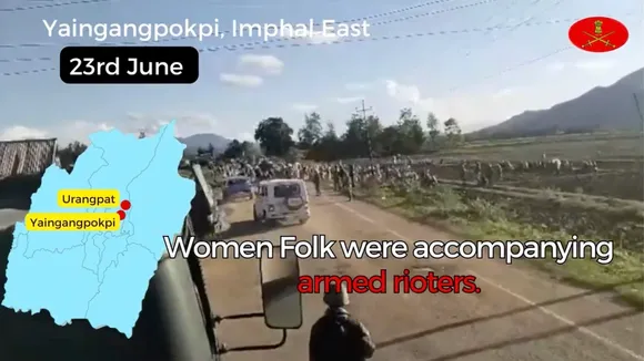 Manipur Violence: Army says women activists blocking routes, interfering in ops