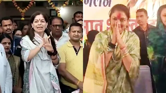 Rich and royal: Wives of Nakul Nath, Scindia sweat it out in campaign for their poll victory