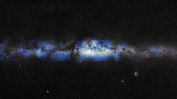 First ever view of the Milky Way seen through the lens of neutrino particles