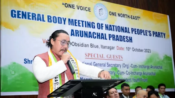 NCP announces second list of 9 candidates for Arunachal assembly polls