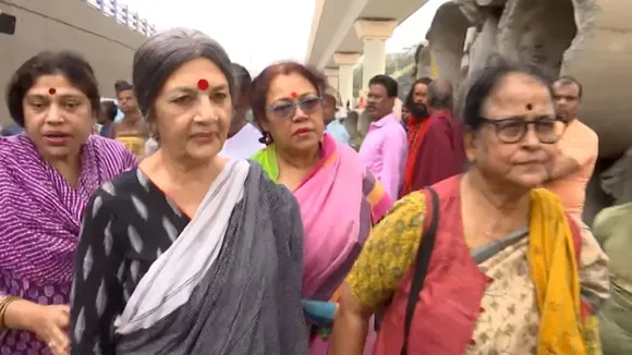 CPI(M) leader Brinda Karat stopped from going to Sandeshkhali