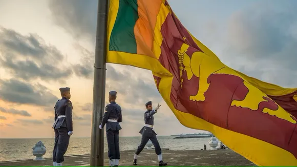 Cash-strapped Sri Lanka's economy records positive growth for the first time since economic crisis