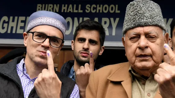 LS polls: Three generations of Abdullah family cast vote in J-K's Srinagar