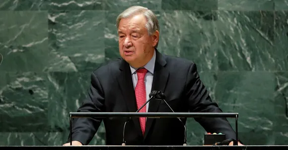 UN chief Antonio Guterres condemns Russian 'affront' in Ukraine
