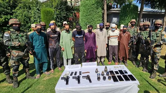 LeT terror module busted in Baramulla, 8 arrested