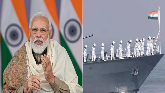 PM Modi extends greetings on Navy Day