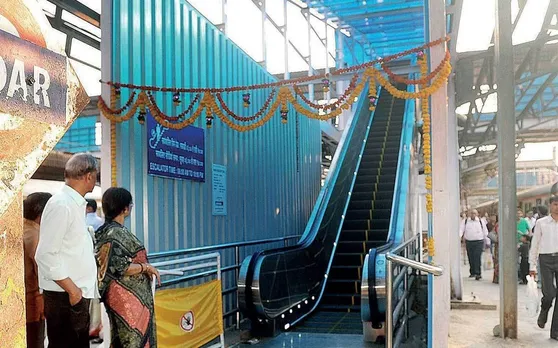 Maharashtra: Railways installs escalator at Diva to cut down on incidents of trespassing