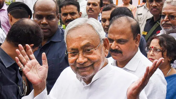Those in NDA out of fear will jump ship at time of polls: Nitish Kumar