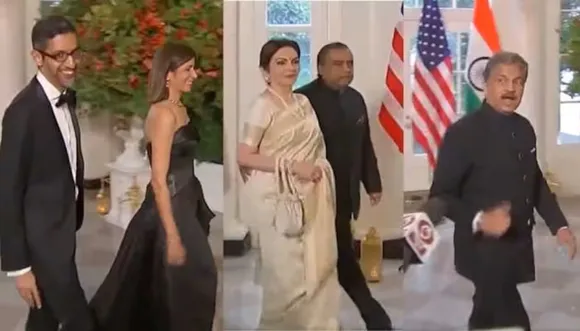 Mukesh Ambani, Google CEO Sunder Pichai among guests at State Dinner hosted for PM Modi
