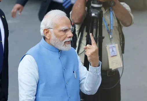 PM Modi casts vote in Ahmedabad in Gujarat Assembly polls