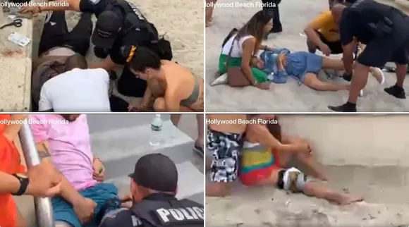Nine injured shooting near the beach broadwalk in Hollywood, Florida