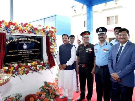MoS Ajay Bhatt inaugurates CSD premises in Haryana's Ambala