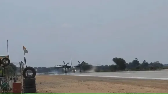 IAF activates Emergency Landing Facility Strip on national highway in Andhra Pradesh