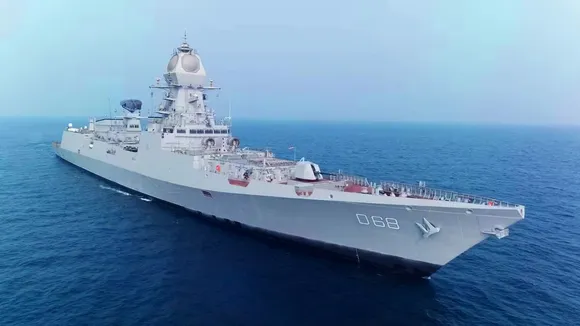 Stealth guided missile destroyer INS Imphal commissioned into Navy