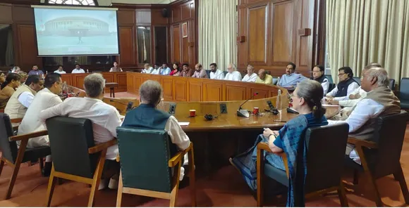 Opposition MPs brief INDIA bloc parties on Manipur situation