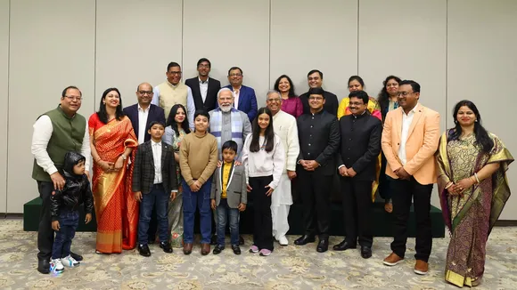 PM Modi meets family members of former Bihar CM Karpoori Thakur