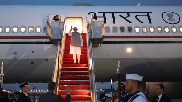 PM Modi leaves for Egypt after concluding US State Visit