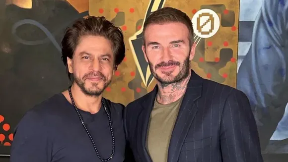 David Beckham concludes India trip, thanks Shah Rukh for hosting him