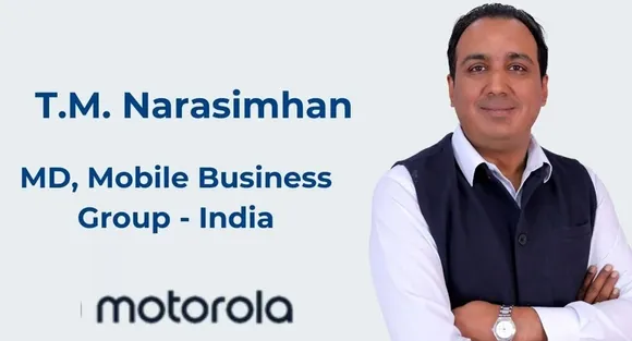 Motorola India appoints TM Narasimhan as Managing Director, Mobile Business Group