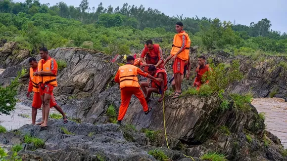 Four people rescued from flash flood in Jammu and Kashmir's Kathua