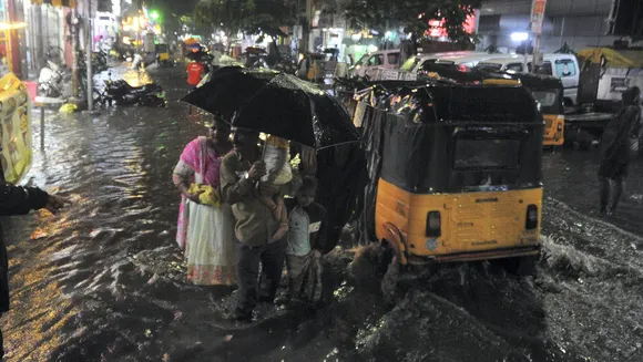 More rains lash Chennai, neighbouring districts