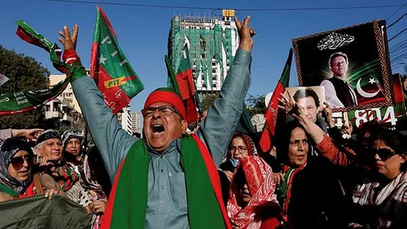 Supporters of Imran Khan's party clash with police over Pak election rigging allegations