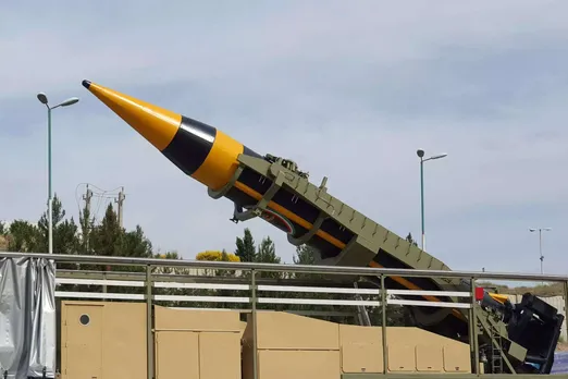 Iran unveils what it calls a hypersonic missile able to beat air defences amid tensions with US