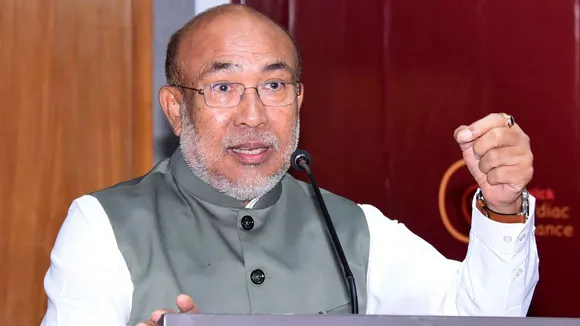 Evil elements trying to disturb peace: Manipur CM