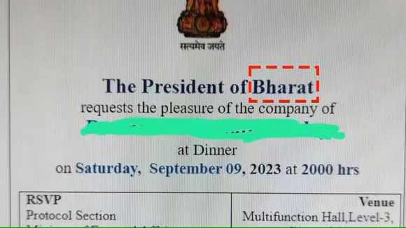 'President of Bharat' G20 dinner invite: Congress accuses govt of diverting from real issues