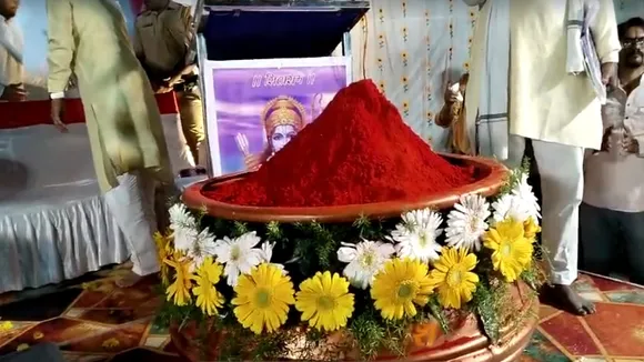 Ram temple inauguration: 500 kg ‘kumkum’ leaves sent from Amravati