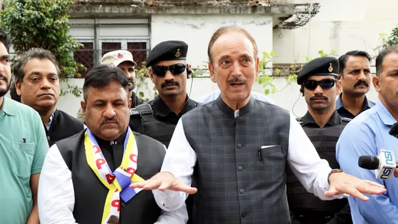 Eviction drive in J&K unlawful, will bring back Roshni Scheme if voted to power: Ghulam Nabi Azad