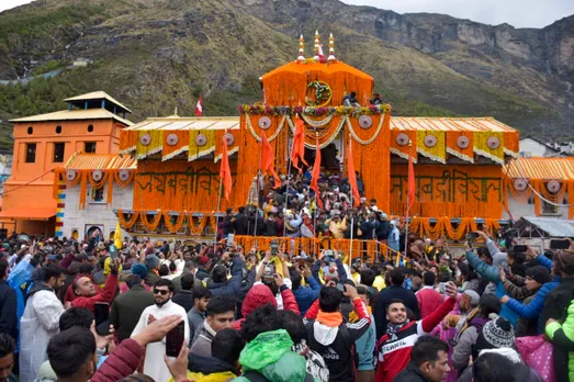 Char Dham Yatra 2024: Badrinath temple portals open for devotees