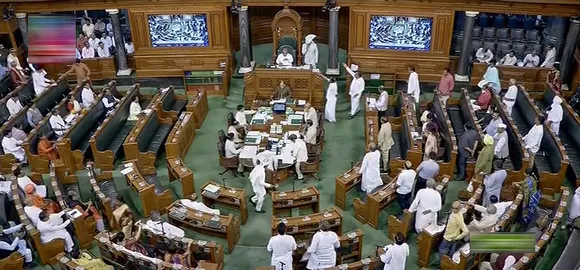 Lok Sabha adjourns till 2 pm amid opposition protests on Manipur issue