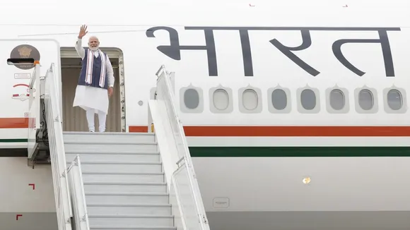 Prime Minister Narendra Modi departs for State Visit to USA