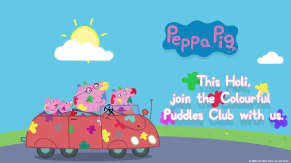 Peppa Pig celebrates Holi in new book