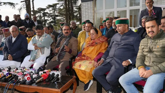 Himachal: Sukhu takes responsibility of Singhvi's defeat, differences ironed out, says DK Shivakumar