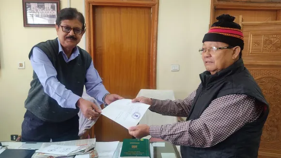 Another BJP MLA, Diba Chandra Hrangkhawal, resigns in Tripura