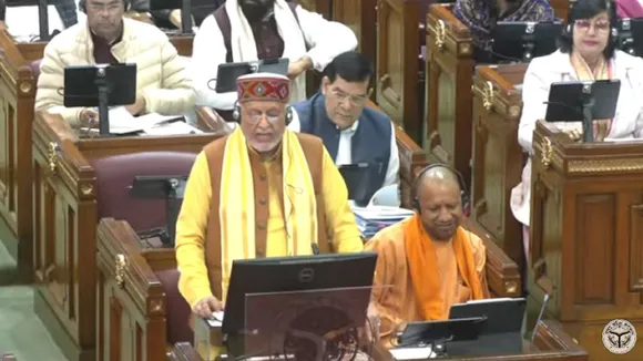 UP Finance Minister Suresh Kumar Khanna presents Rs 7.36 lakh crore budget for FY25 in state assembly