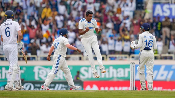 Ashwin leads Indian charge but Crawley breezy 60 takes England lead past 150 at tea